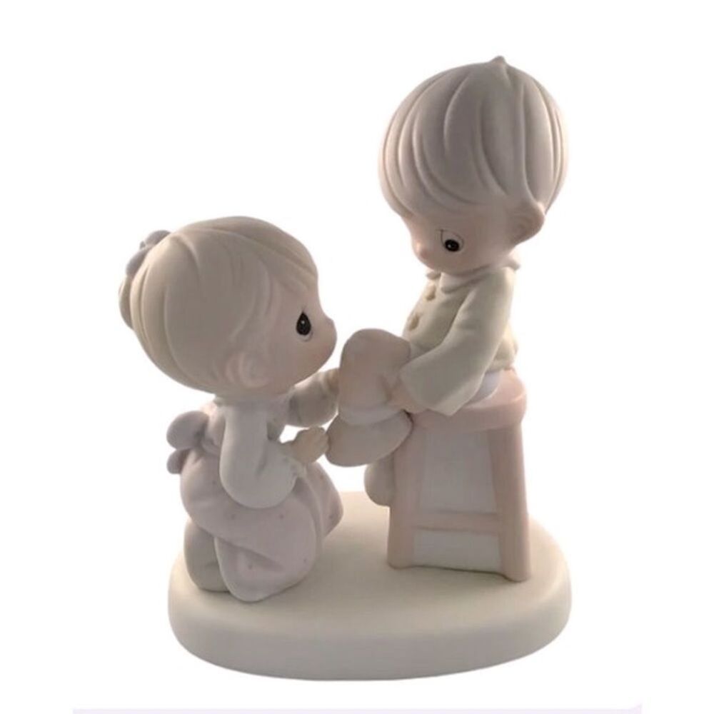 Vintage PRECIOUS MOMENTS 1996 You Are Always There For Me Figurine Mom Son Decor